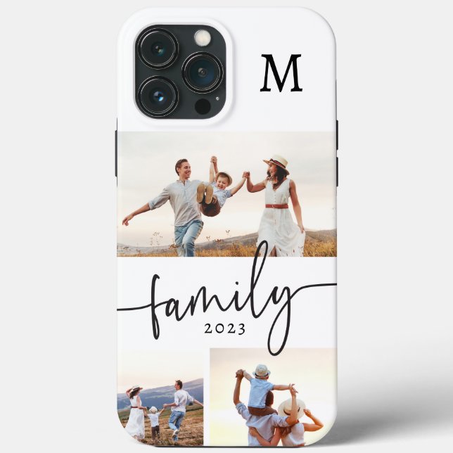 Étui de téléphone avec photo de famille (Verso)