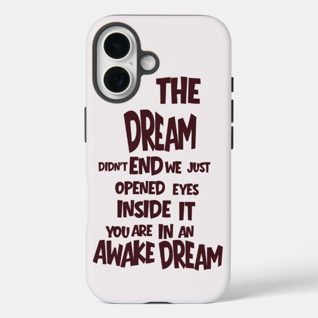 Étui de téléphone Awake Dream  (Verso)