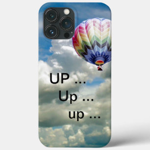 Étui de téléphone - Ballon arc-en-ciel