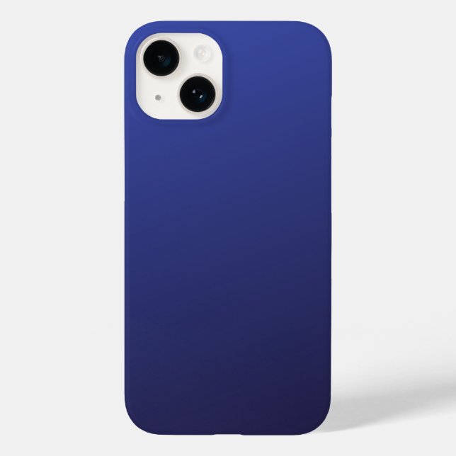 Étui de téléphone bleu (Verso)