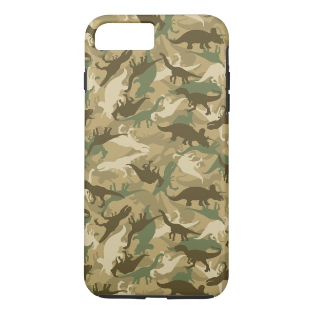 Étui de téléphone Camo Dinosaure (Dos)
