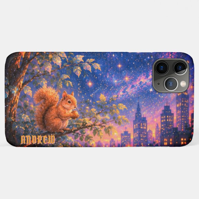 Étui de téléphone Celestial Iphone. Cadeau de lumi (Dos (Horizontal))