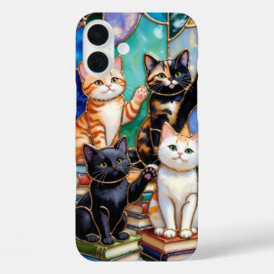 Étui de téléphone Chat Mignon Chats en Verre Color