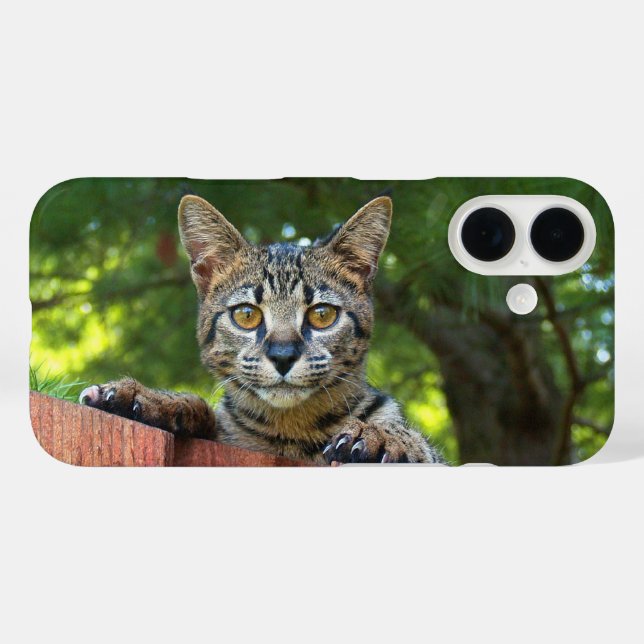 Étui de téléphone Chat Savannah (Verso (horizontal))