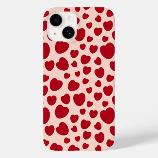 Étui de téléphone Cœur Rouge Saint-Valentin