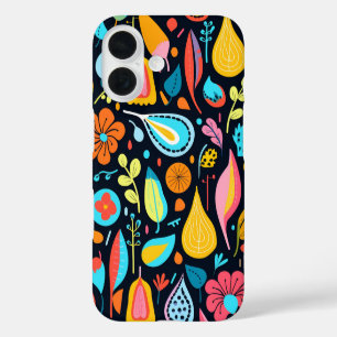 Étui de téléphone coloré à l'esthétique vintage St