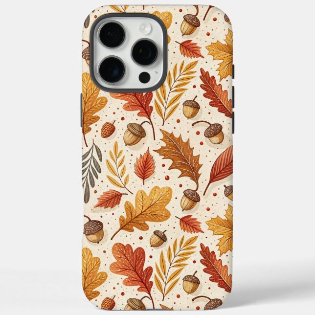Étui de téléphone cosy pour l'automne (Verso)