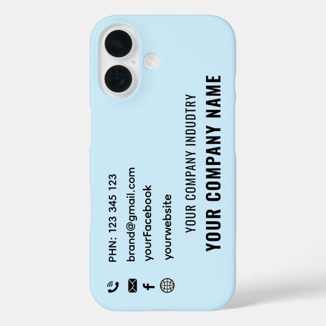 Étui de téléphone Custom Logo Pro Business MaxX (Verso)