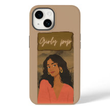 Étui de téléphone de camp Girly Pop