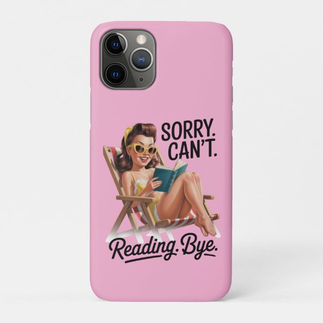 Étui de téléphone de plage drôle (Dos)