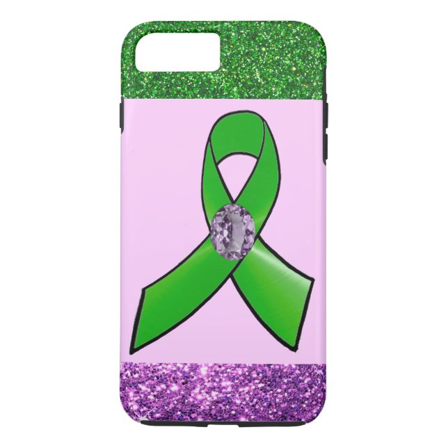 Étui de téléphone de sensibilisation à Lyme à pail (Dos)