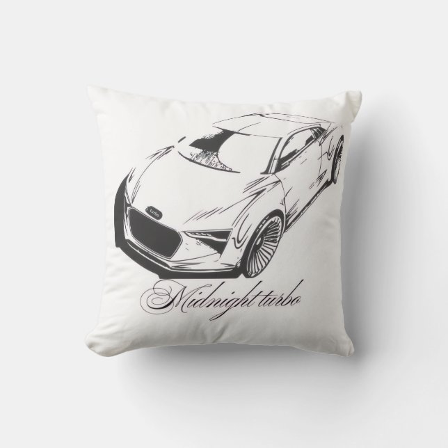 Étui de téléphone de voiture de course Coussin de  (Recto)