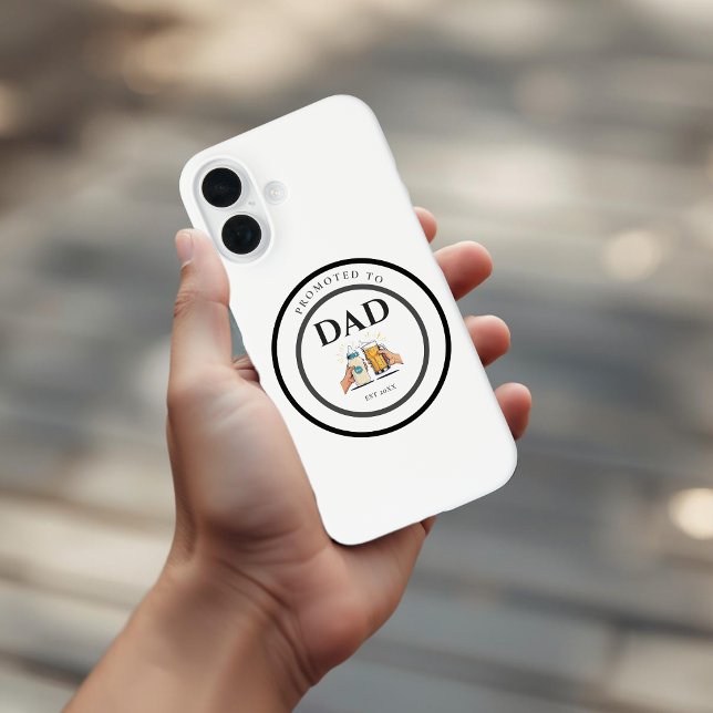 Étui de téléphone drôle pour futur papa dès 2026 (Créateur téléchargé)
