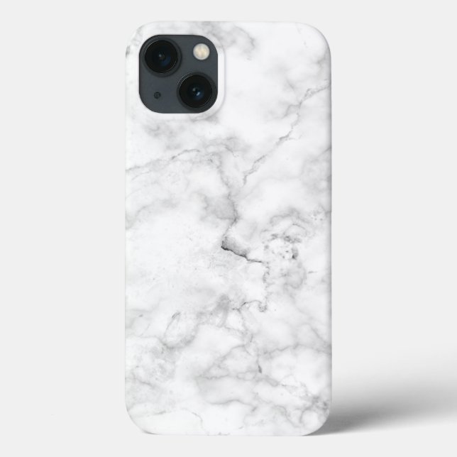 Étui de téléphone élégant blanc (Verso)