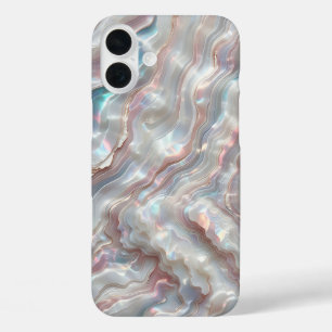 Étui de téléphone en agate perlée de luxe - Irides