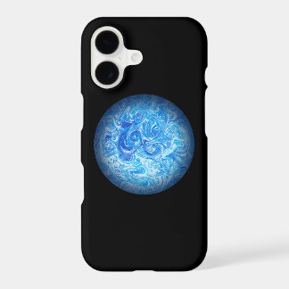 Étui de téléphone en art fluide Calm Tide pour iPh