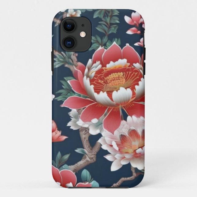 Étui de téléphone en chinoiserie (Dos)