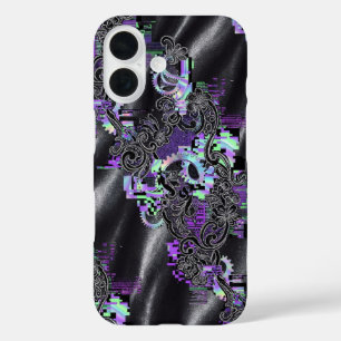 Étui de téléphone en dentelle à pépin romantique c