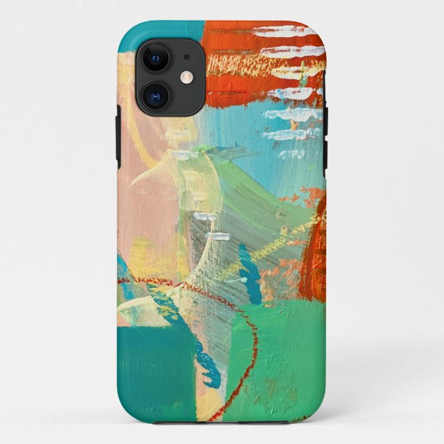 Étui de téléphone en design de cour de récréation (Dos)