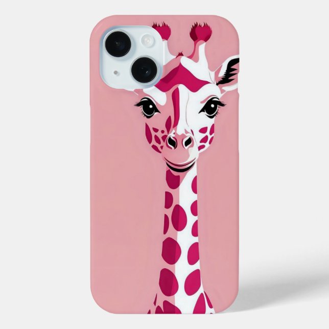 Étui de téléphone en Minimal Animal Art (Verso)
