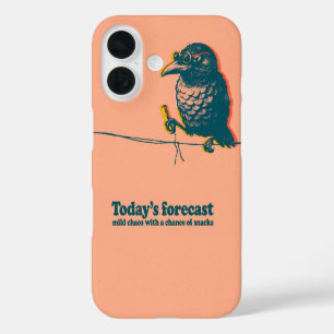 Étui de téléphone en sérigraphie avec corbeau et f