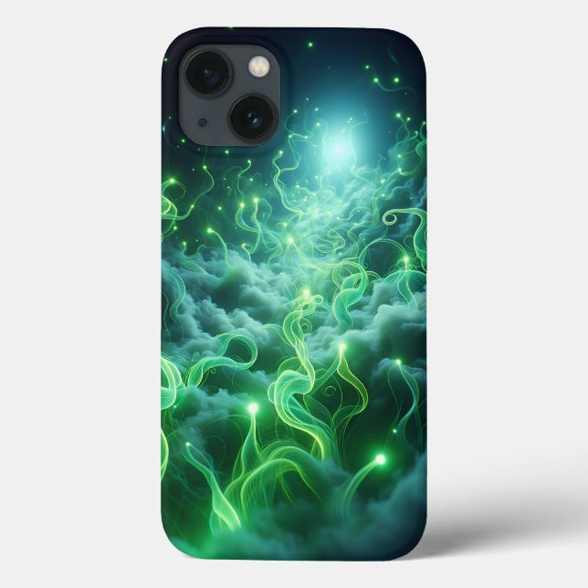 Étui de téléphone Énergie Verte Luminescente - Néo (Verso)