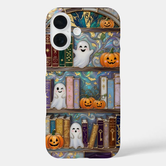 Étui de téléphone fantôme d'Halloween Étagère à li (Verso)