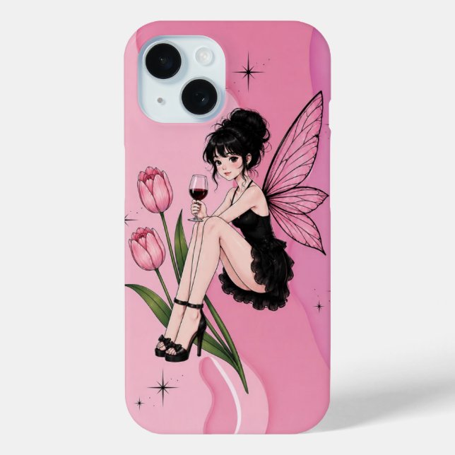 Étui de téléphone Fée Gothique Pastel Mignon et Tu (Verso)