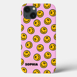 Étui de téléphone Fille Heureuse Sourire Visage Pr