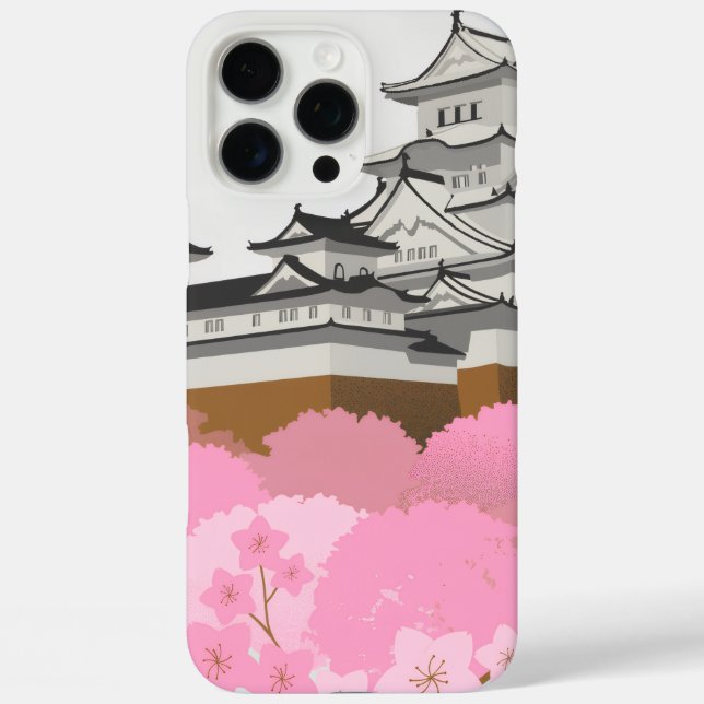 Étui de téléphone Fleur de Cerisier Éphémère. 🌸 (Verso)