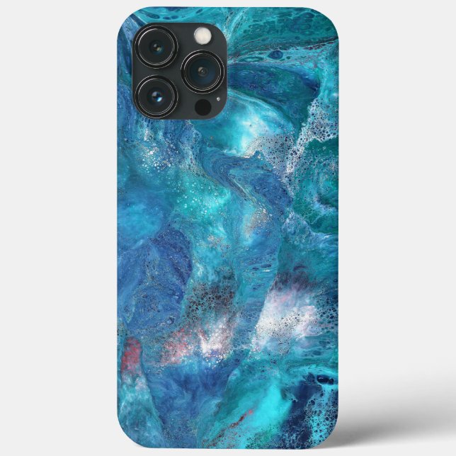 Étui de téléphone Galaxy 3 Soft Blue Abstract (Verso)