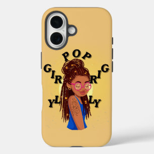 Étui de téléphone girly pop locs