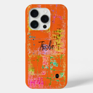 Étui de téléphone I Orange Mix en détresse HAMbyWG