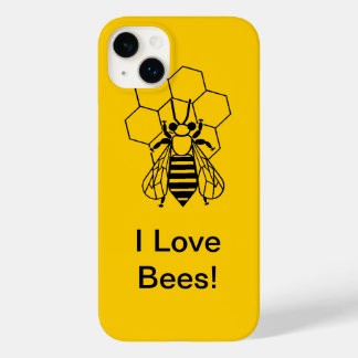 Étui de téléphone - J'adore les abeilles !