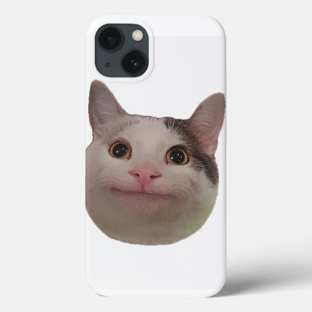 Étui de téléphone langue de chat effronté – Mignon (Verso)