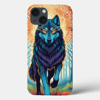 Étui de téléphone Loup à l'esprit majestueux