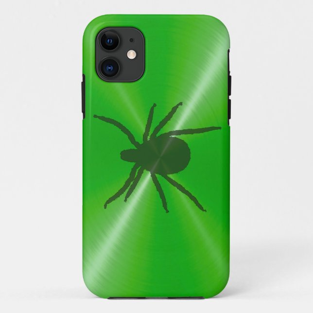 Étui de téléphone maladie de Lyme vert citron (Dos)