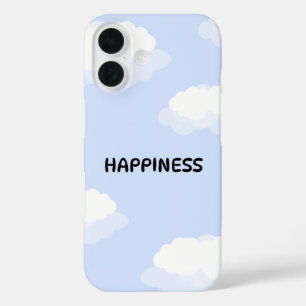 Étui de téléphone mignon bleu