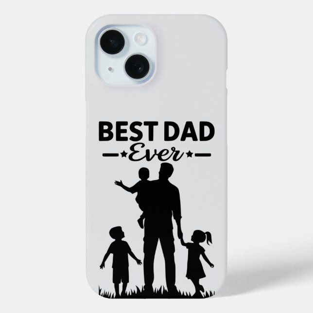 Étui de téléphone mignon noir et blanc propre Meil (Verso)