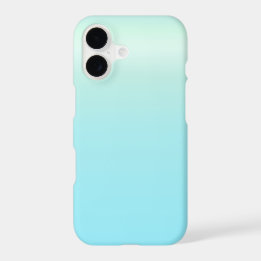 Étui de téléphone minimaliste avec dégradé de bleu