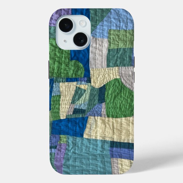 Étui de téléphone Modern Patchwork Quilt (Verso)