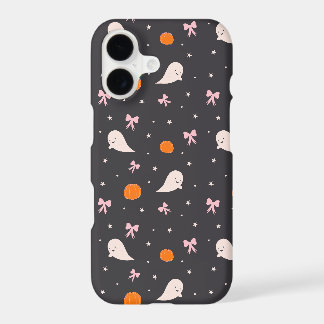 Étui de téléphone motif fantôme Halloween mignon |