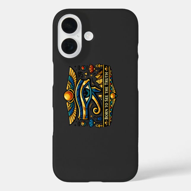 Étui de téléphone Œil d'Horus Égypte ancienne (Verso)