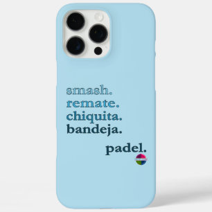 Étui de téléphone Padel - Personnaliser le mot Vib