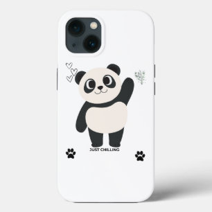 Étui de téléphone Panda Mignon — Juste en train de
