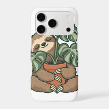 Étui de téléphone Paresseux Parent de Plantes Câli