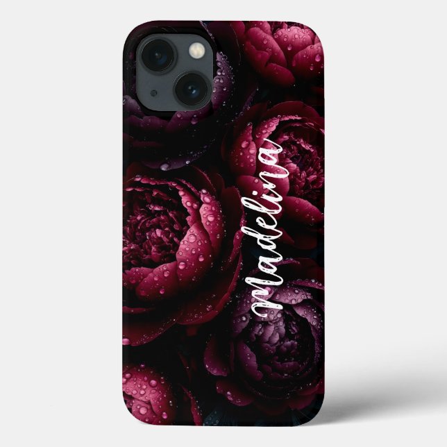 Étui de téléphone personnalisable couleur unique a (Verso)