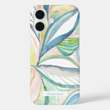 Étui de téléphone personnalisé à motif abstrait d'