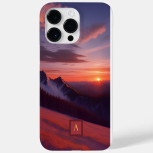 Étui de téléphone personnalisé avec coucher de sol