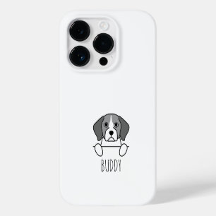 Étui de téléphone personnalisé avec un Beagle mign